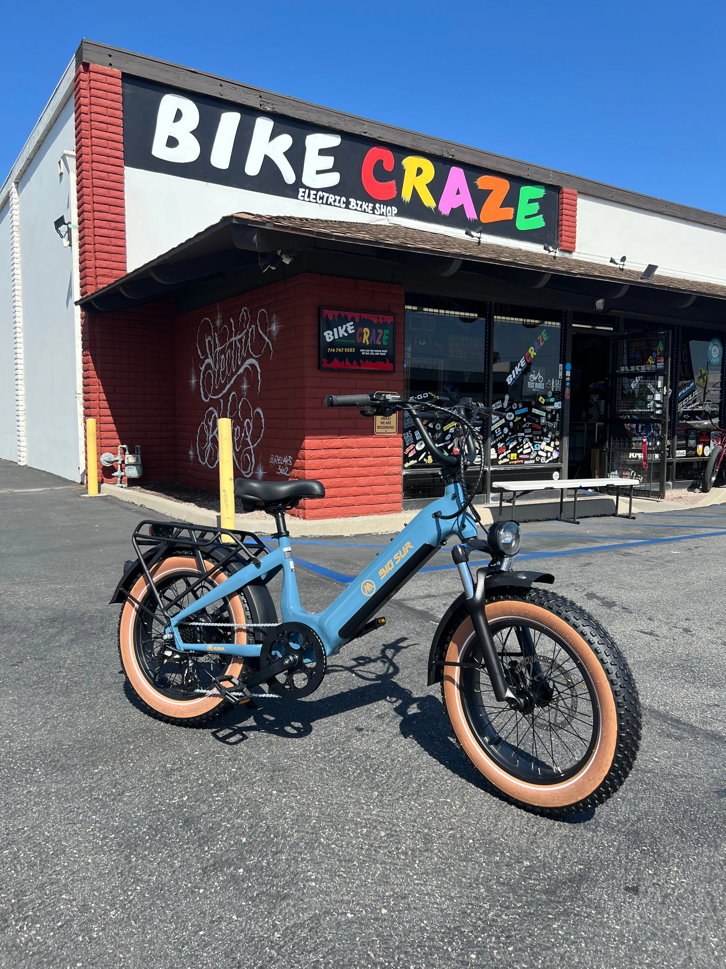 Aima Big Sur Sport 20" Electric Fat Tire Bike
