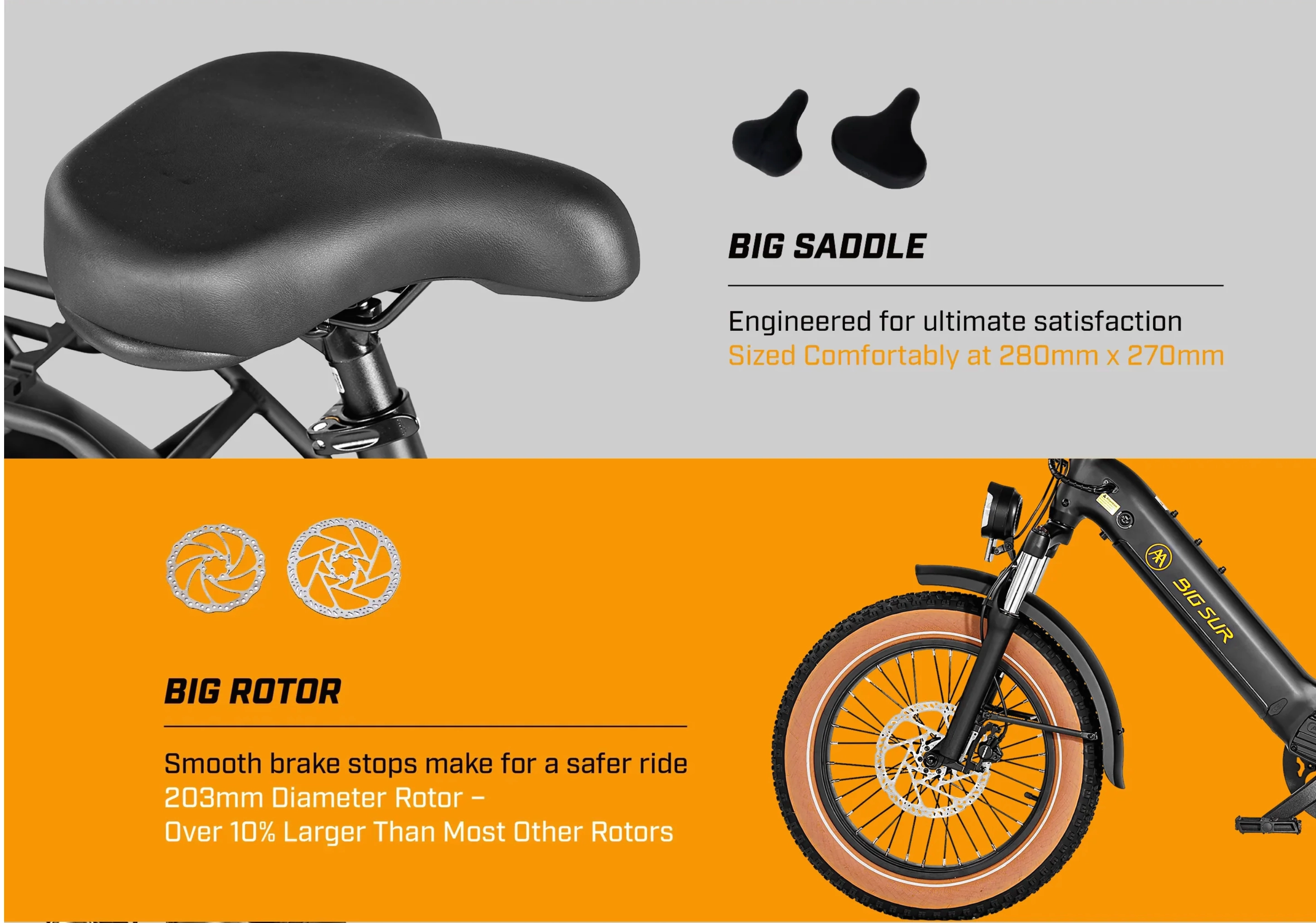 Aima Big Sur Sport 20" Electric Fat Tire Bike