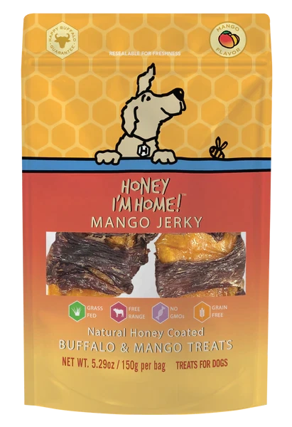 All American Pets Honey I'm Home MANGO JERKY