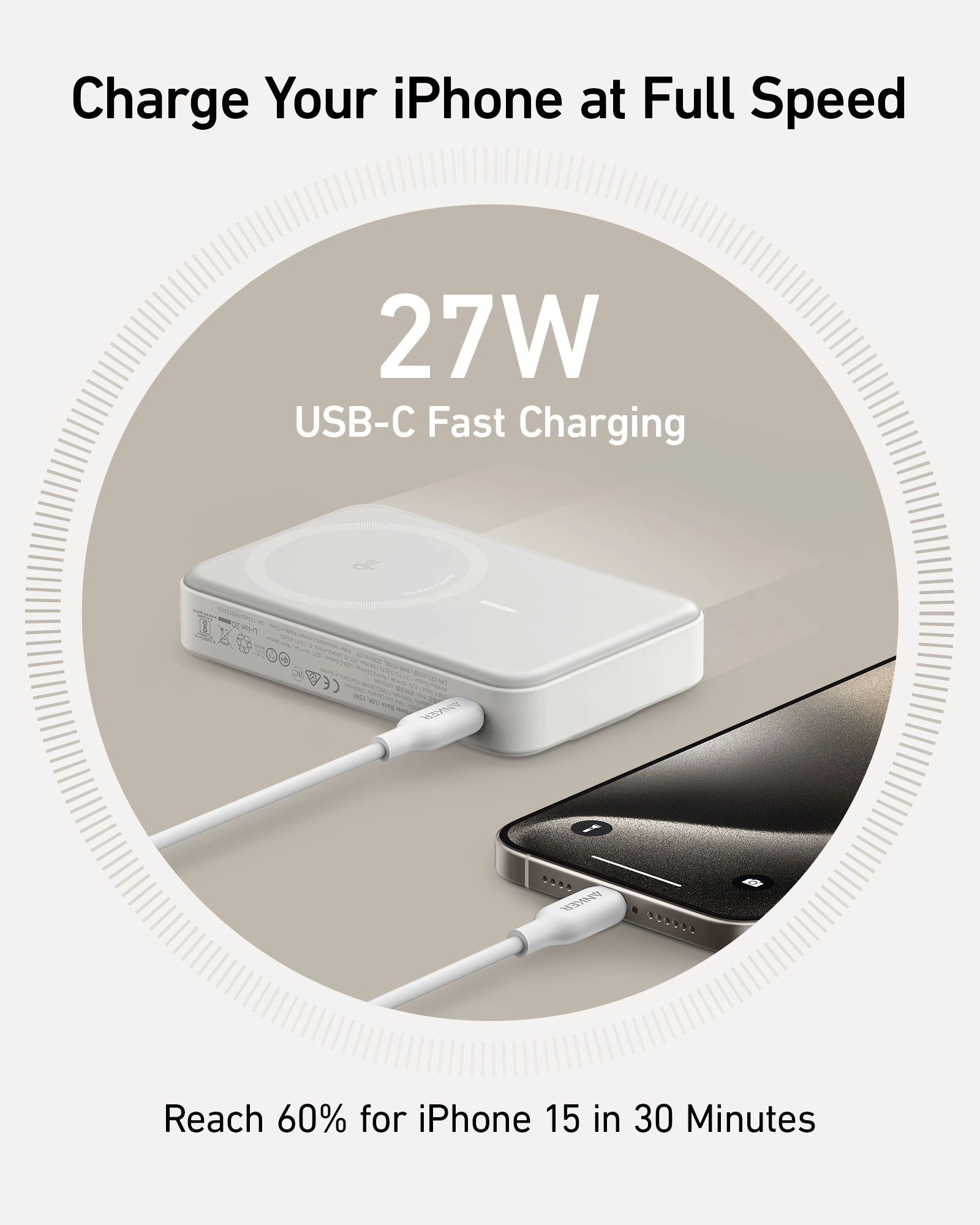 Anker MagGo Power Bank (10K) and Anker MagGo Wireless Charging Station (3-in-1, Foldable Pad)