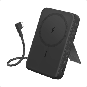 Anker Zolo Magnetic Power Bank (10K,30W,Built-in USB-C Cable)