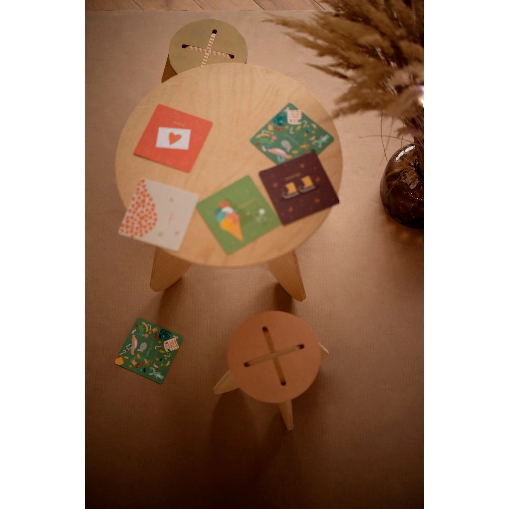 babai Table Wooden Children Natural