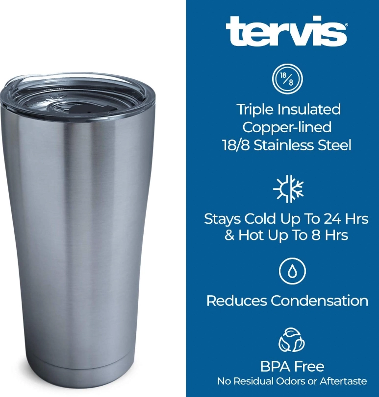 Chicago Blackhawks™ Tradition 20 oz. Stainless Steel Tumbler
