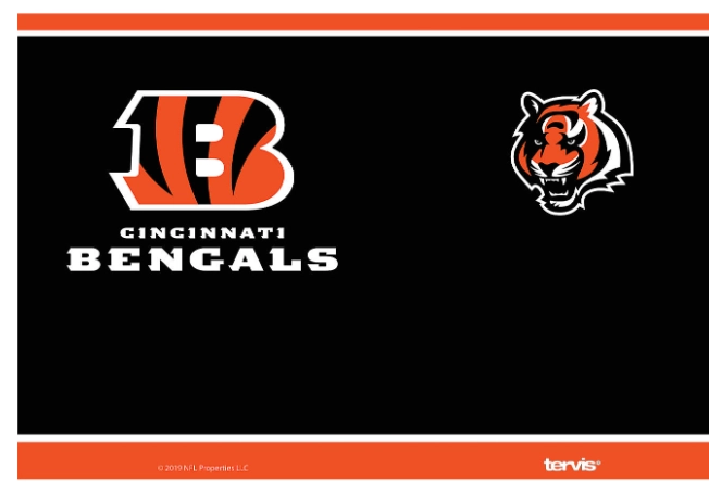Cincinnati Bengals™ Touchdown 20 oz. Stainless Steel Tumbler By Tervis