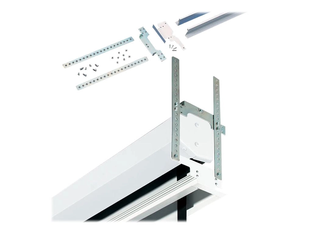 Draper Targa 16:10 Format - Projection screen - ceiling mountable, wall mountable - motorized - 110 V - 123 (122.8 in) - 16:10 116369U