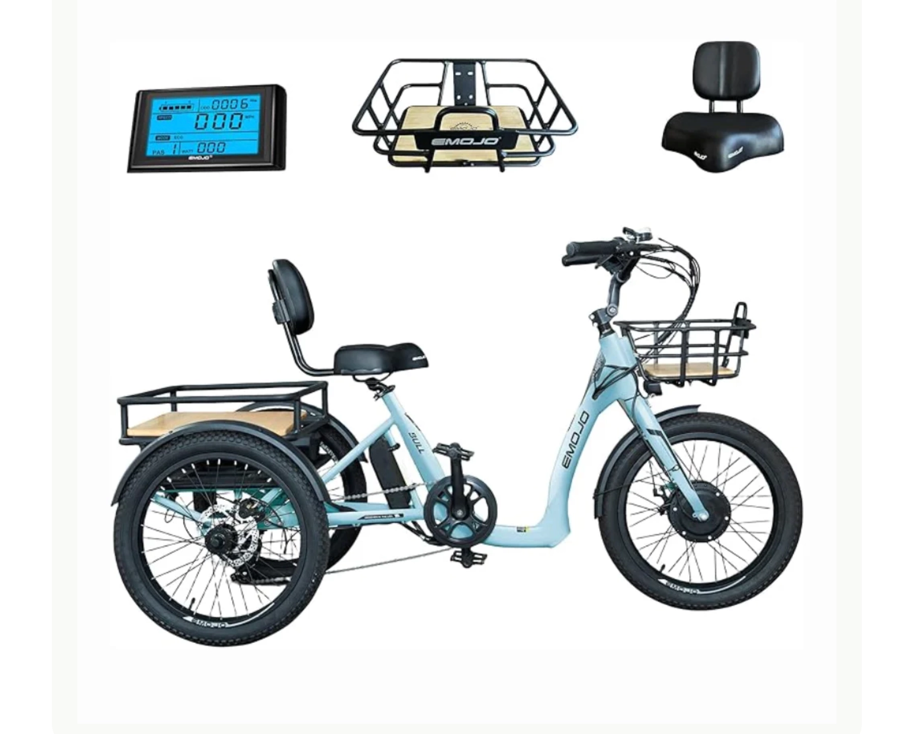 Emojo Bull Electric Trike Bike