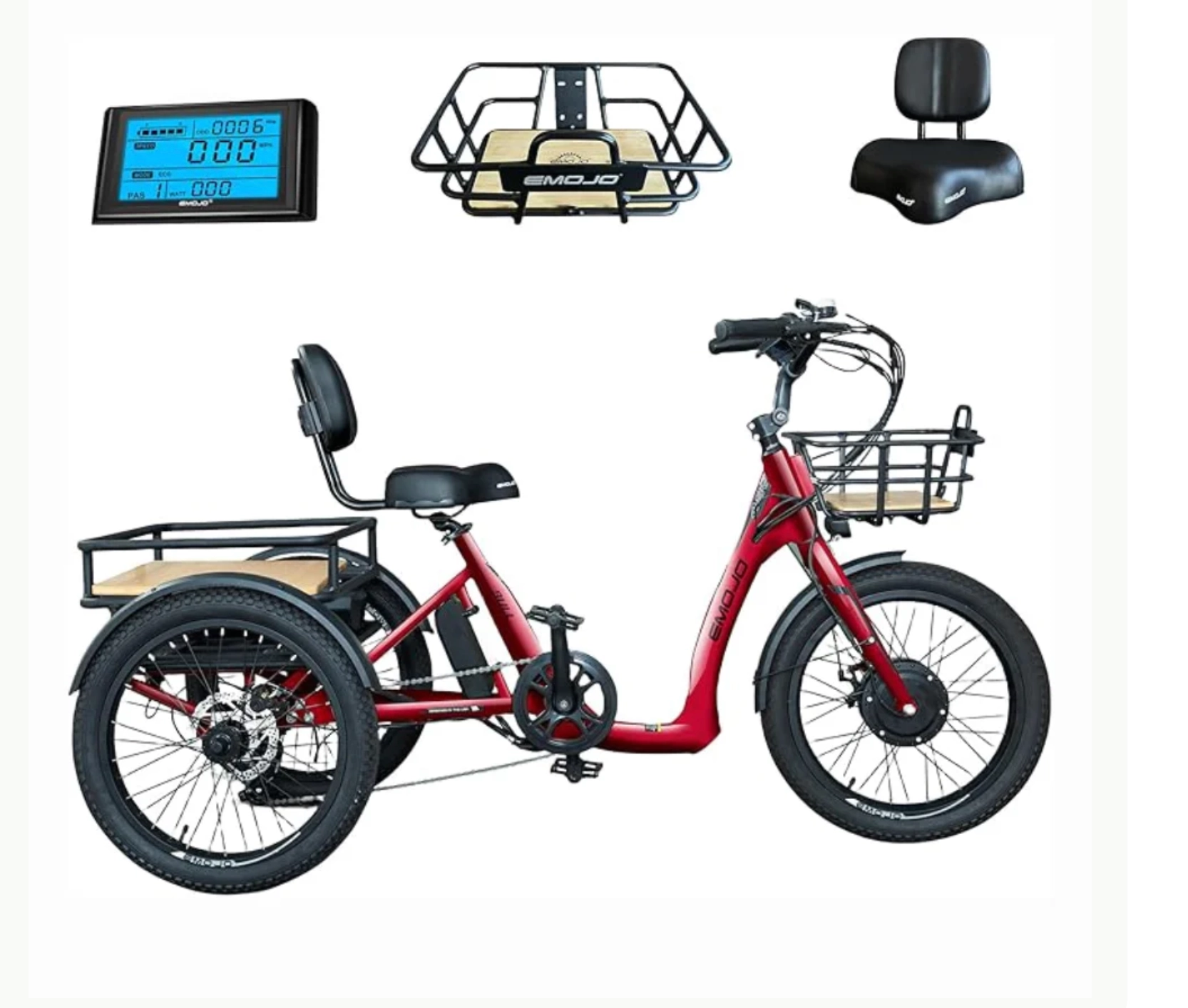 Emojo Bull Electric Trike Bike