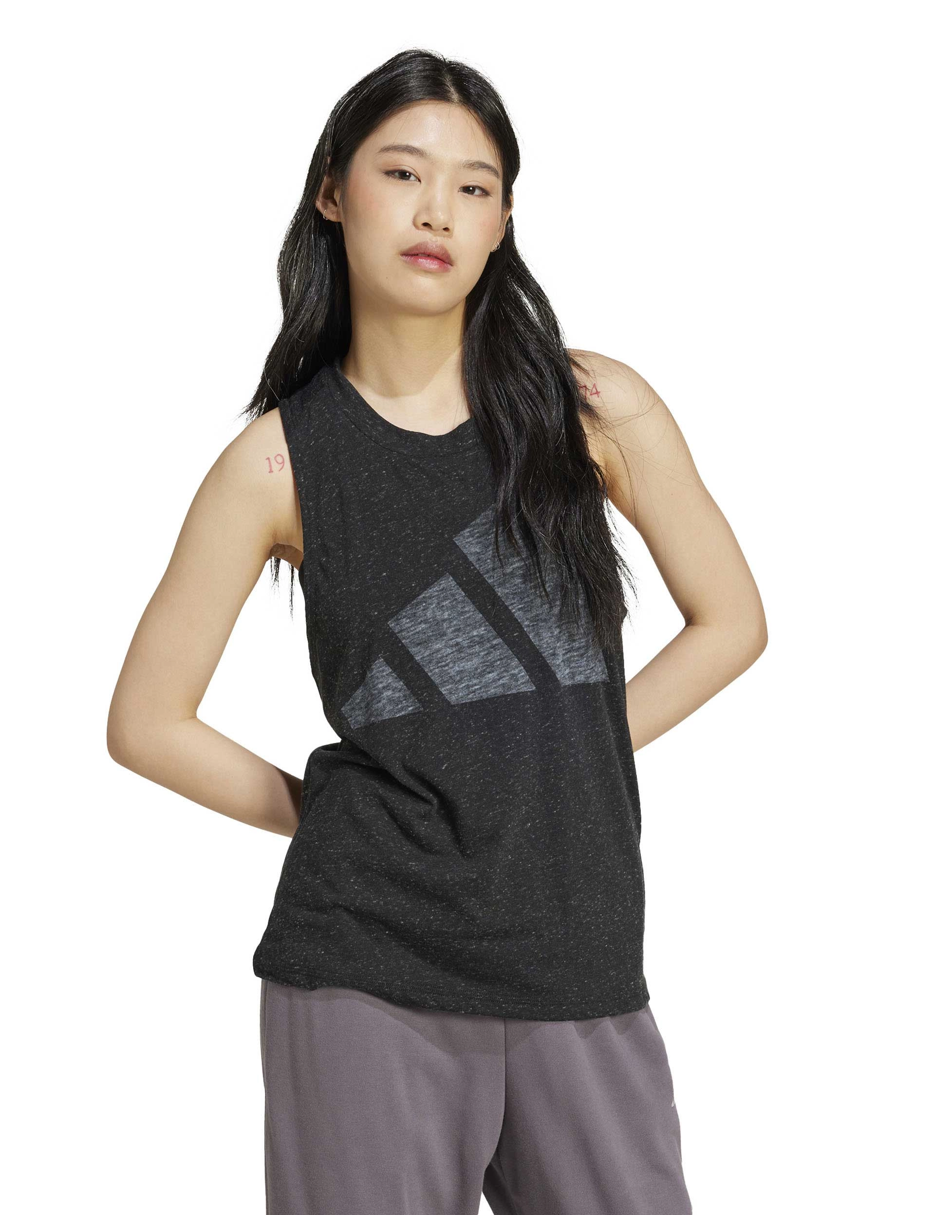 Essentials Winners Tank Top - Black/White