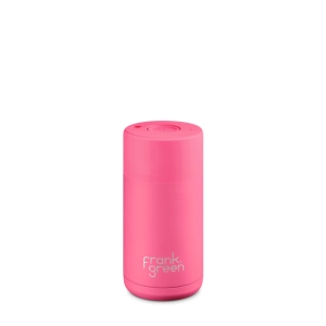 Frank Green 12oz/355ml Reusable Cup Neon Pink