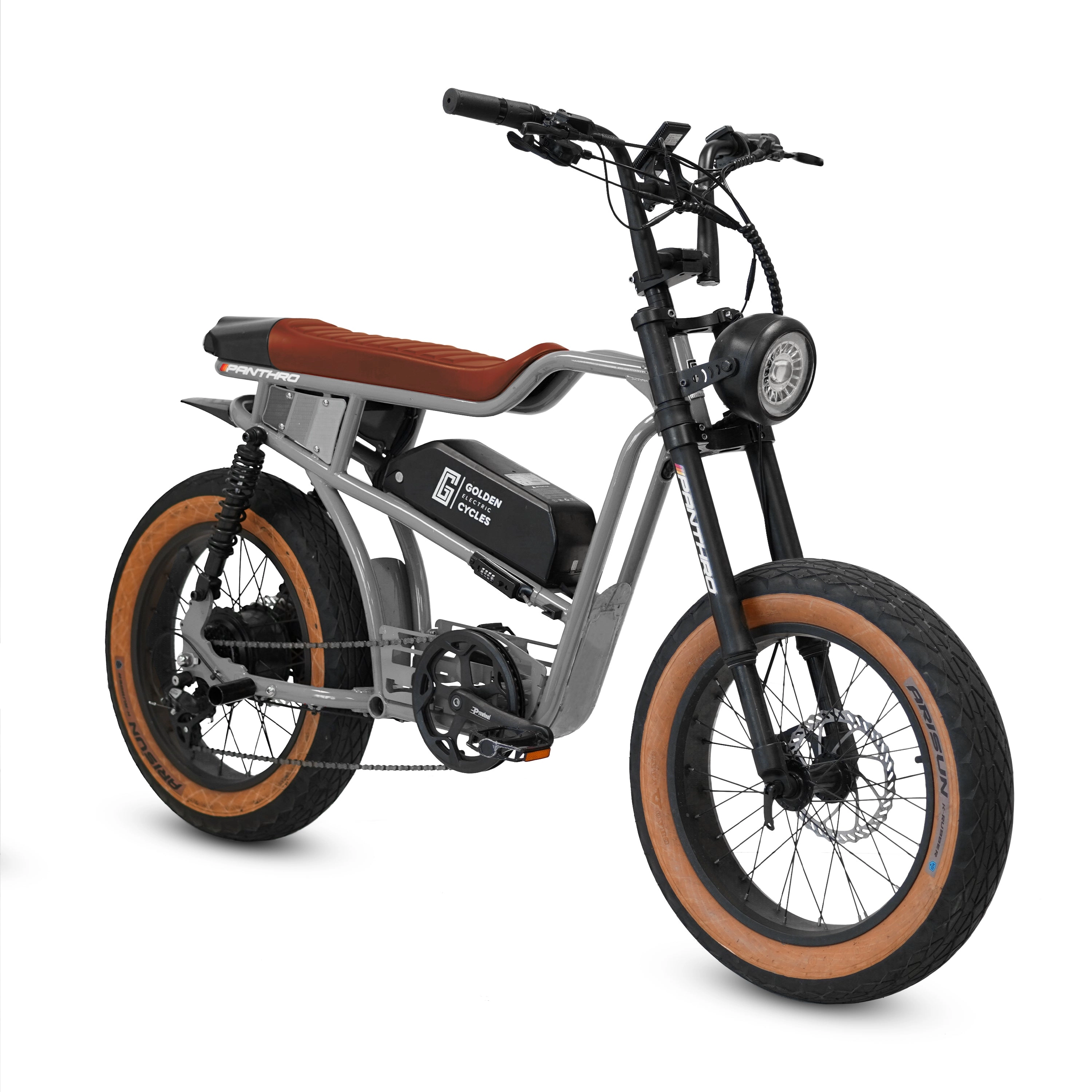 Golden Cycles Panthro Moto Style Electric Bike
