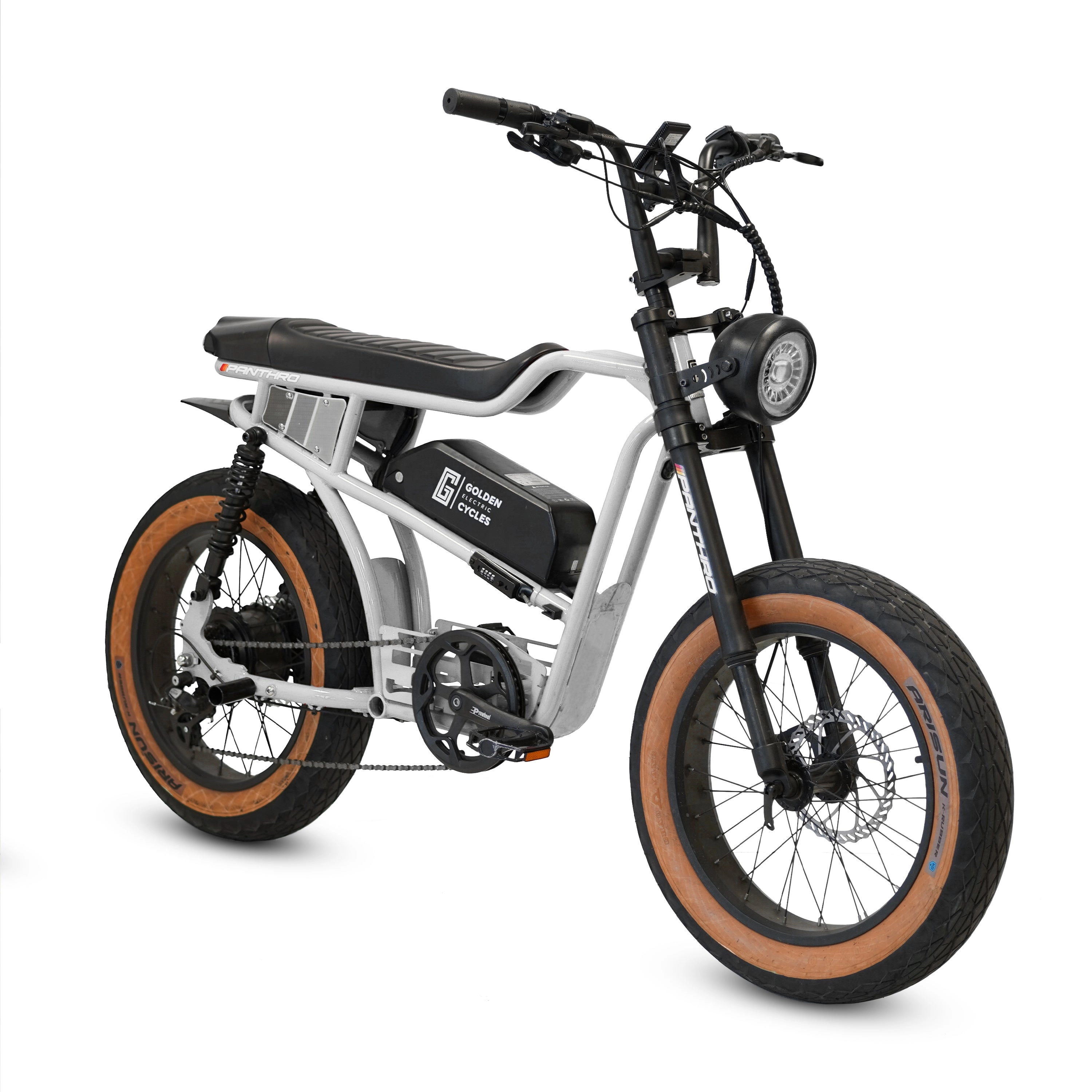 Golden Cycles Panthro Moto Style Electric Bike