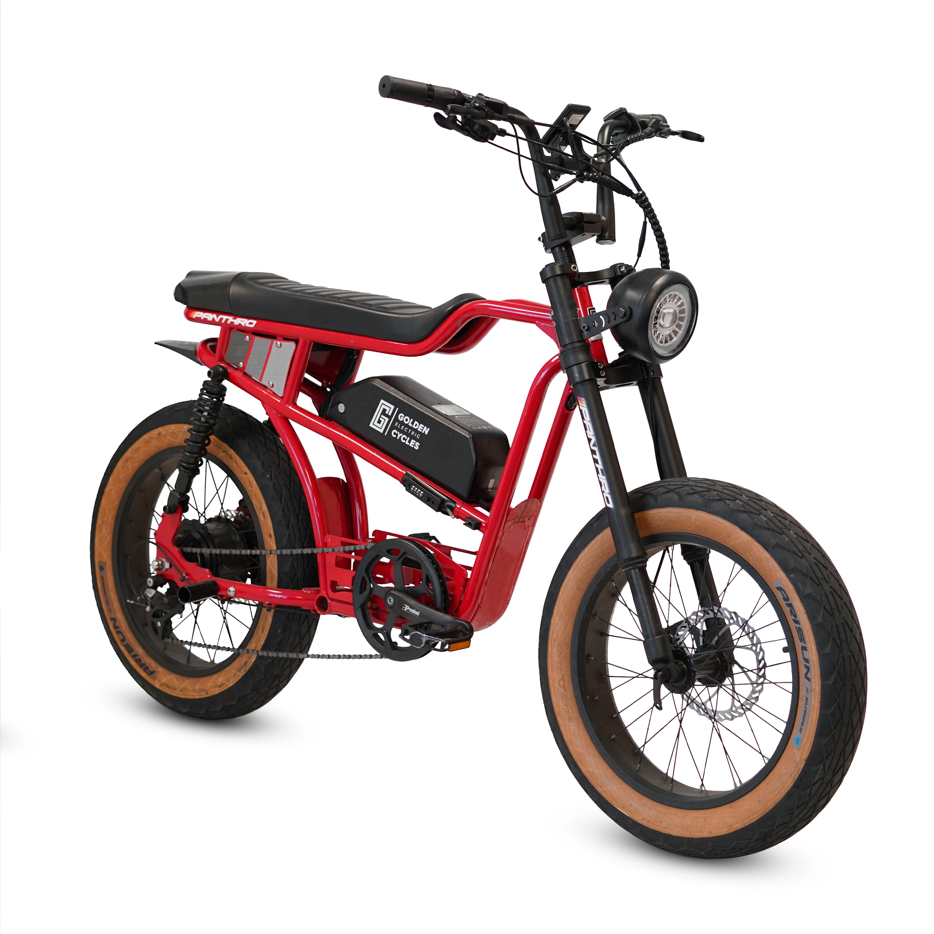 Golden Cycles Panthro Moto Style Electric Bike