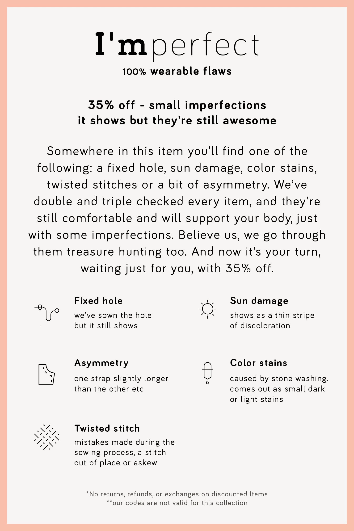 I'mPerfect Organic Cotton Harem Pants 35%off