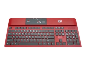 Key Source International KSI-1700 SX RED - Keyboard - USB - red 1700-SX-RED
