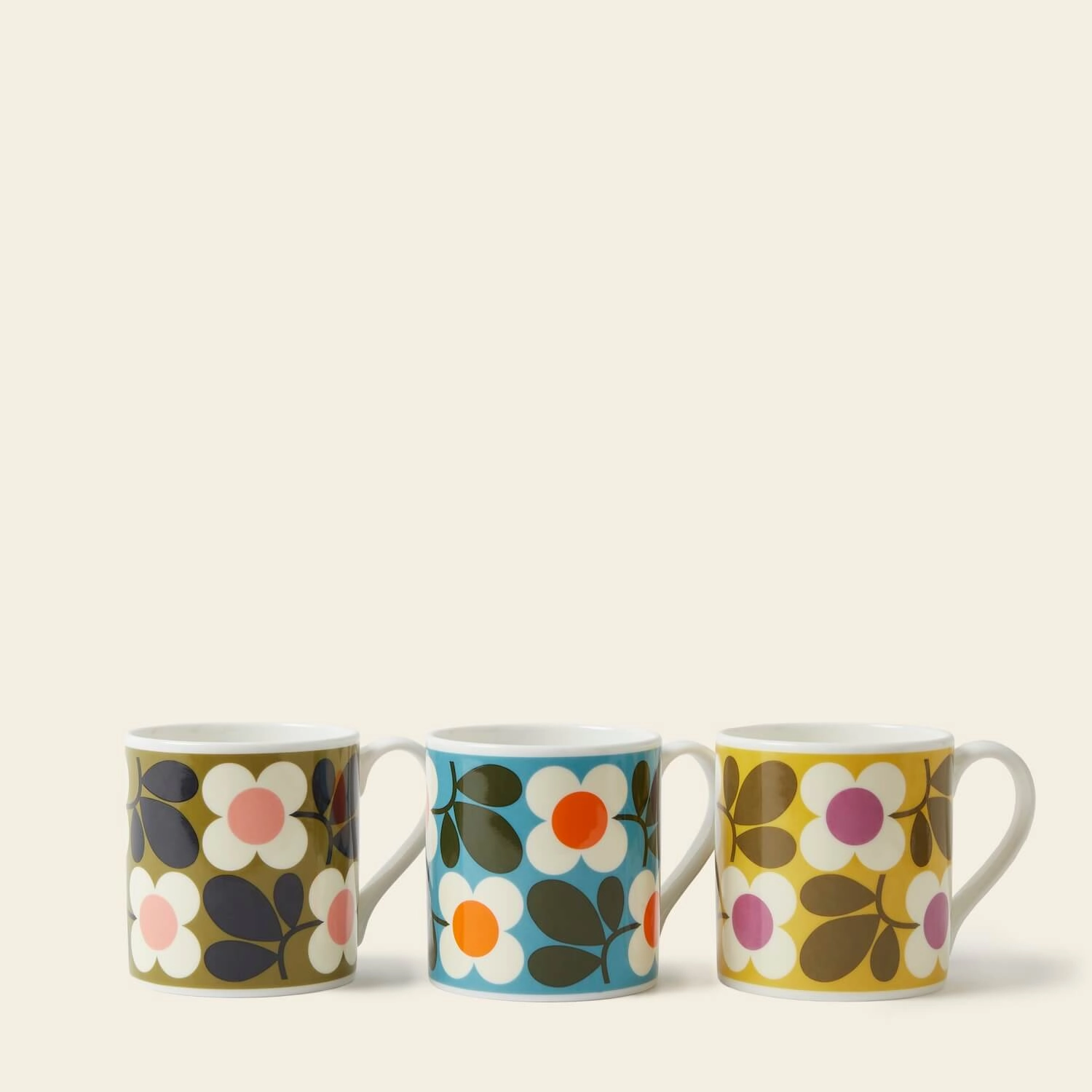 Large Mug Set of 3 - Floret