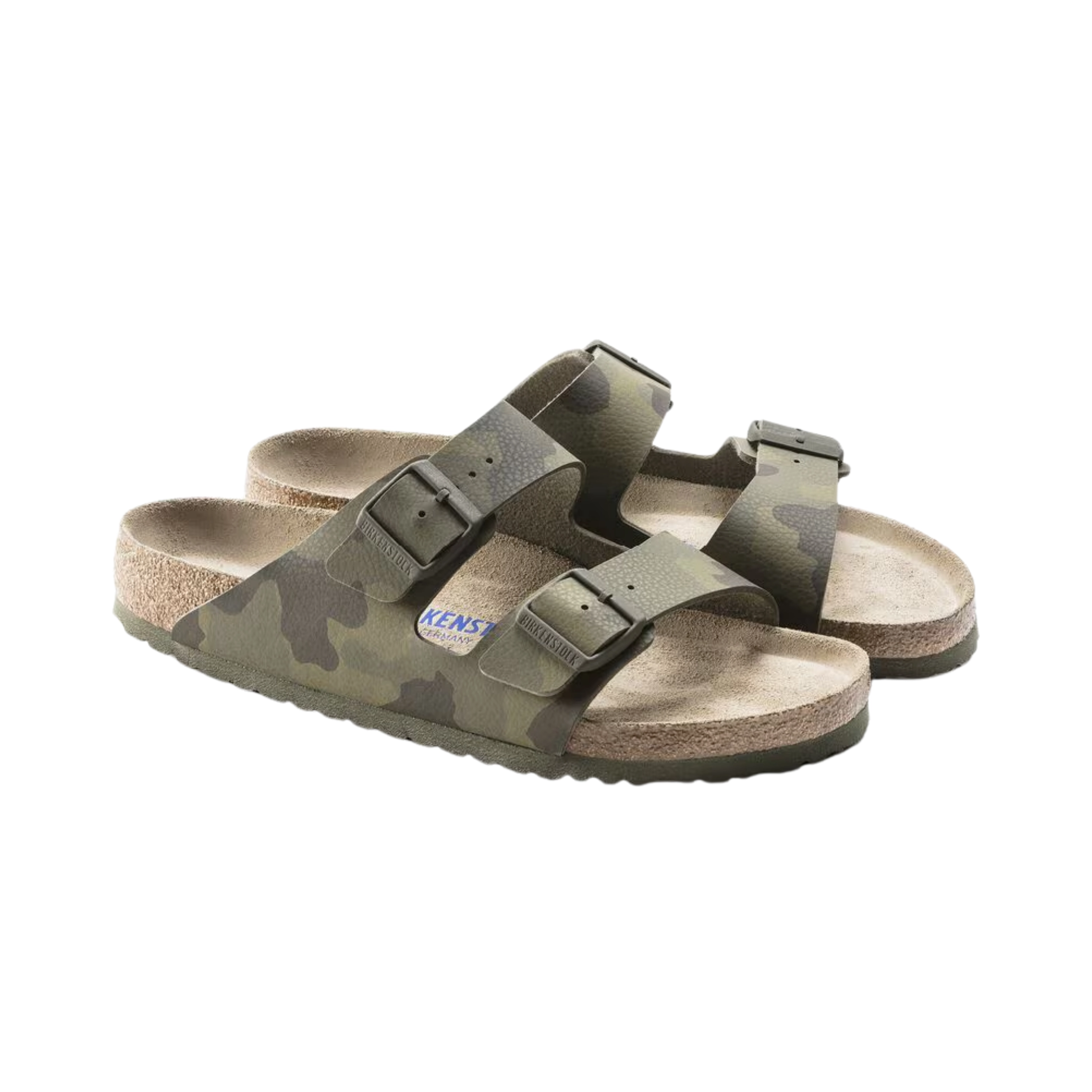 Men's Arizona Soft Footbed (Birko-Flor) - Desert Soil Camo Green