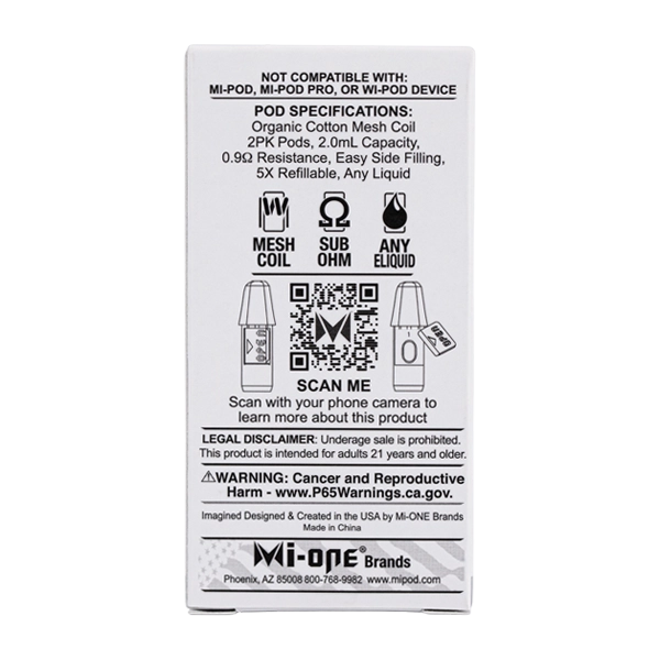 Mi-Pod 2.0   Replacement Pod - 10pk
