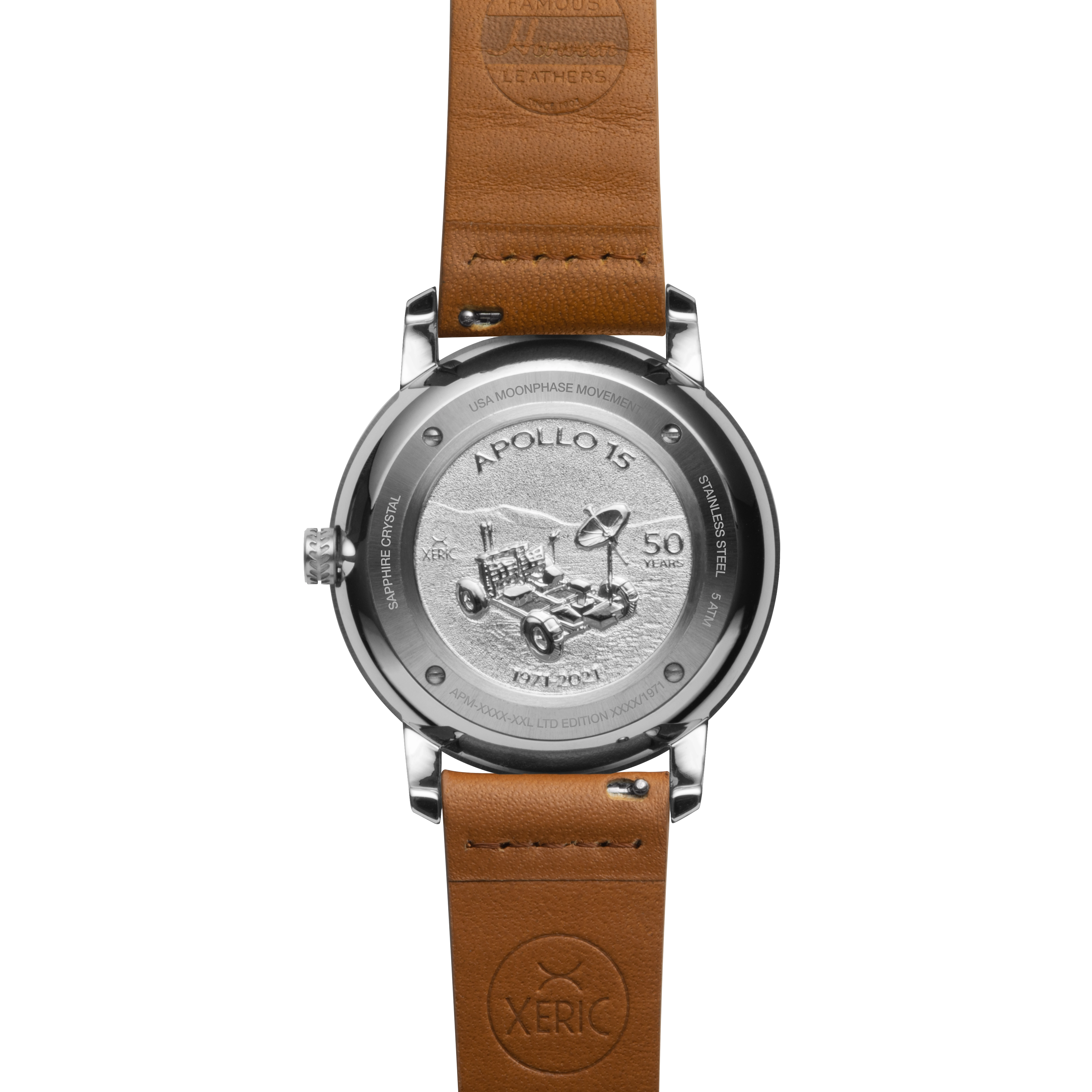 NASA Apollo 15 American Moonphase Quasar