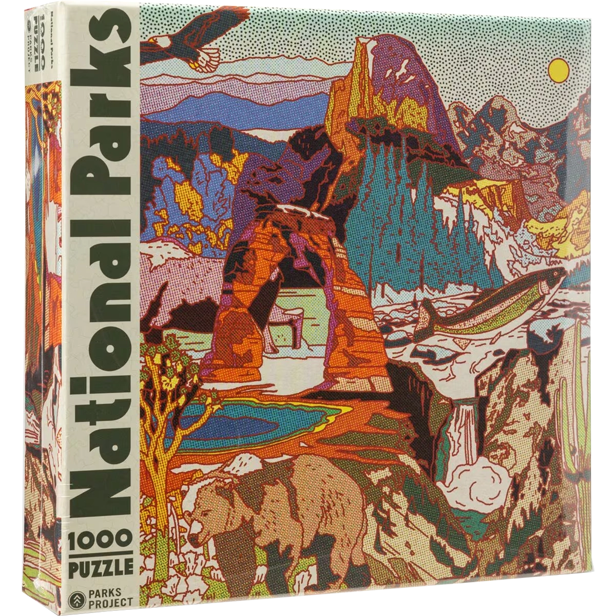 National Parks Collage 1000 Piece Puzzle