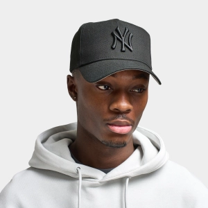 New Era New York Yankees 9FORTY AF Snapback Black / Black