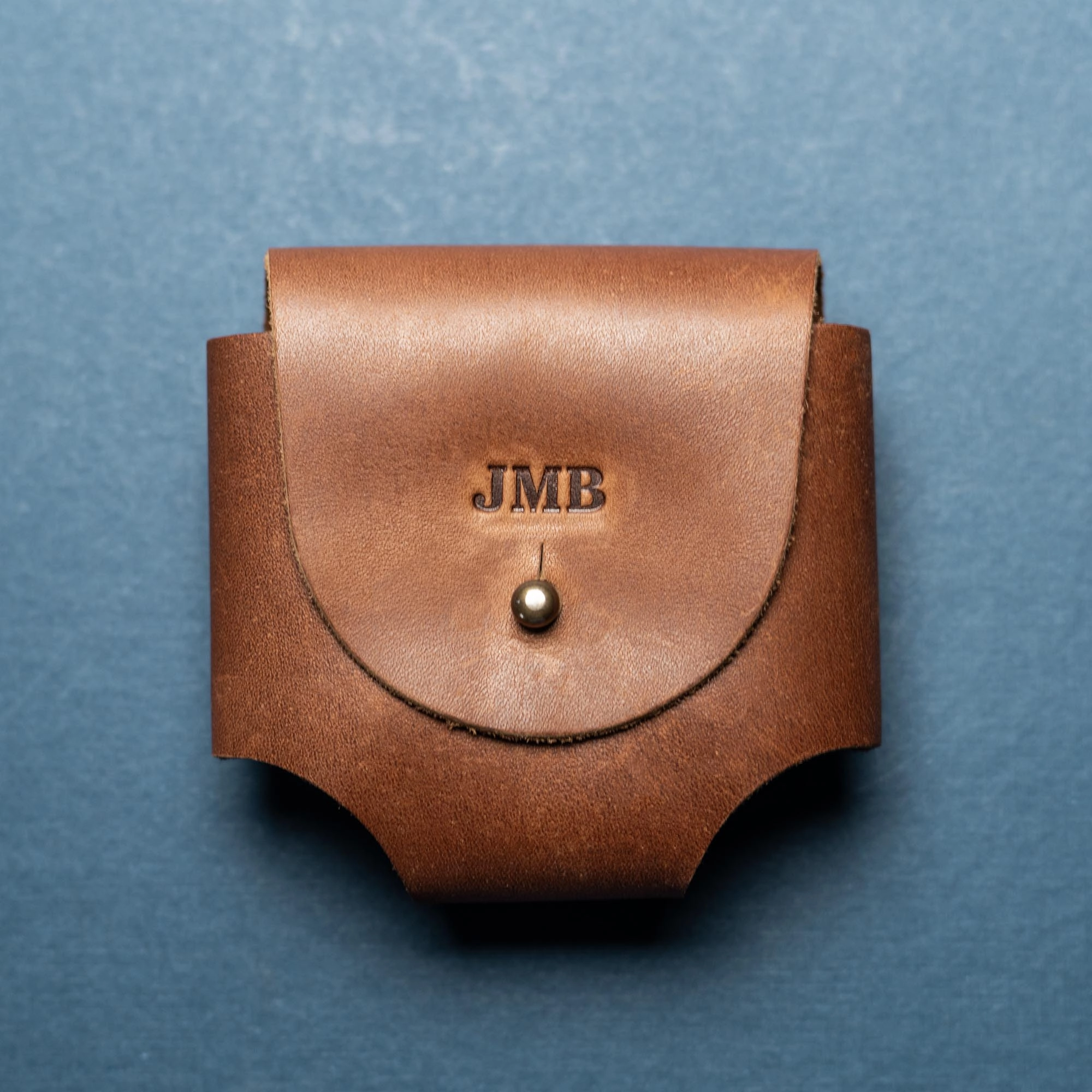 Personalized Fine Leather Golf Ball Holster
