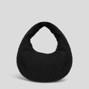 Puffy Crescent Bag -- Black