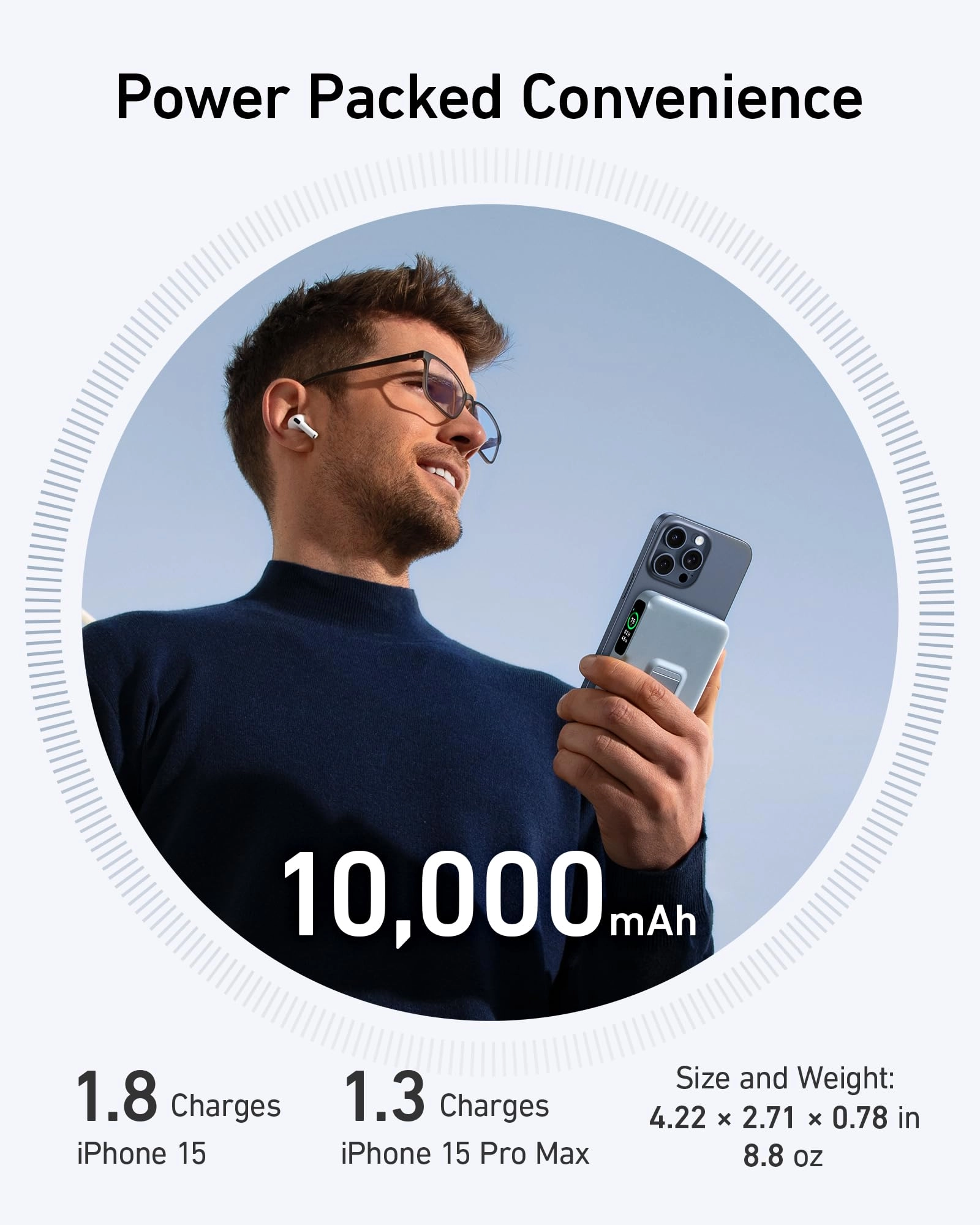 Refurbished Anker MagGo Power Bank (10K)