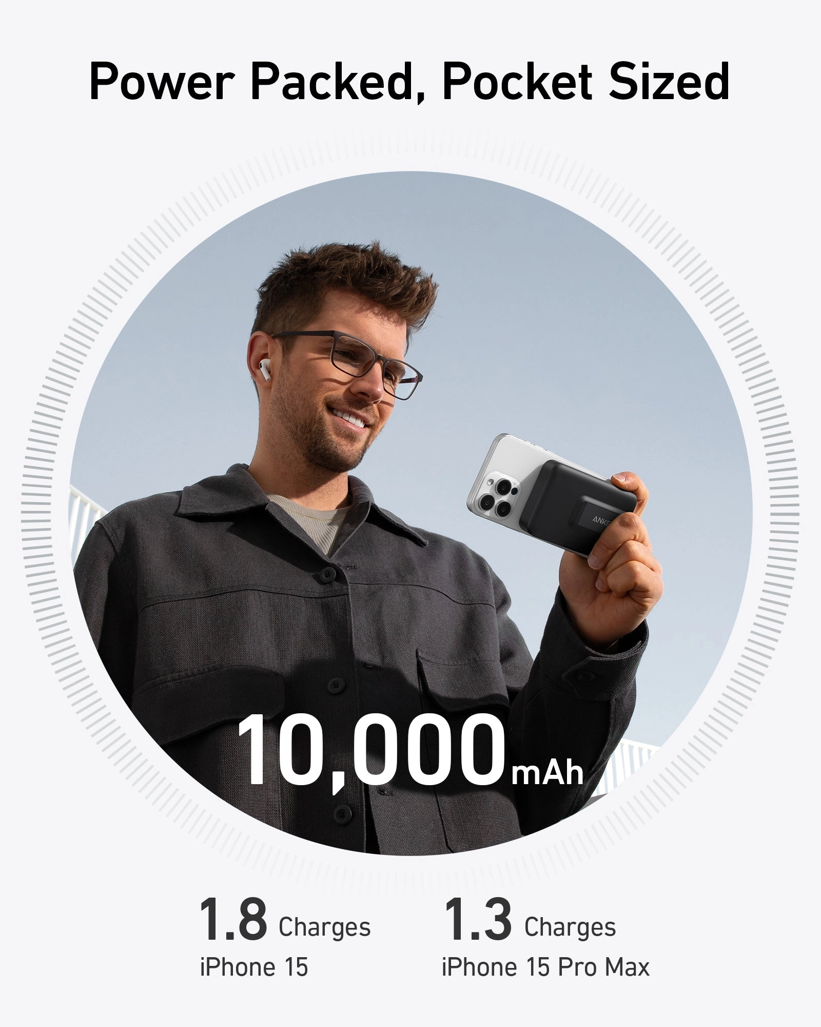 Refurbished Anker MagGo Power Bank (10K)