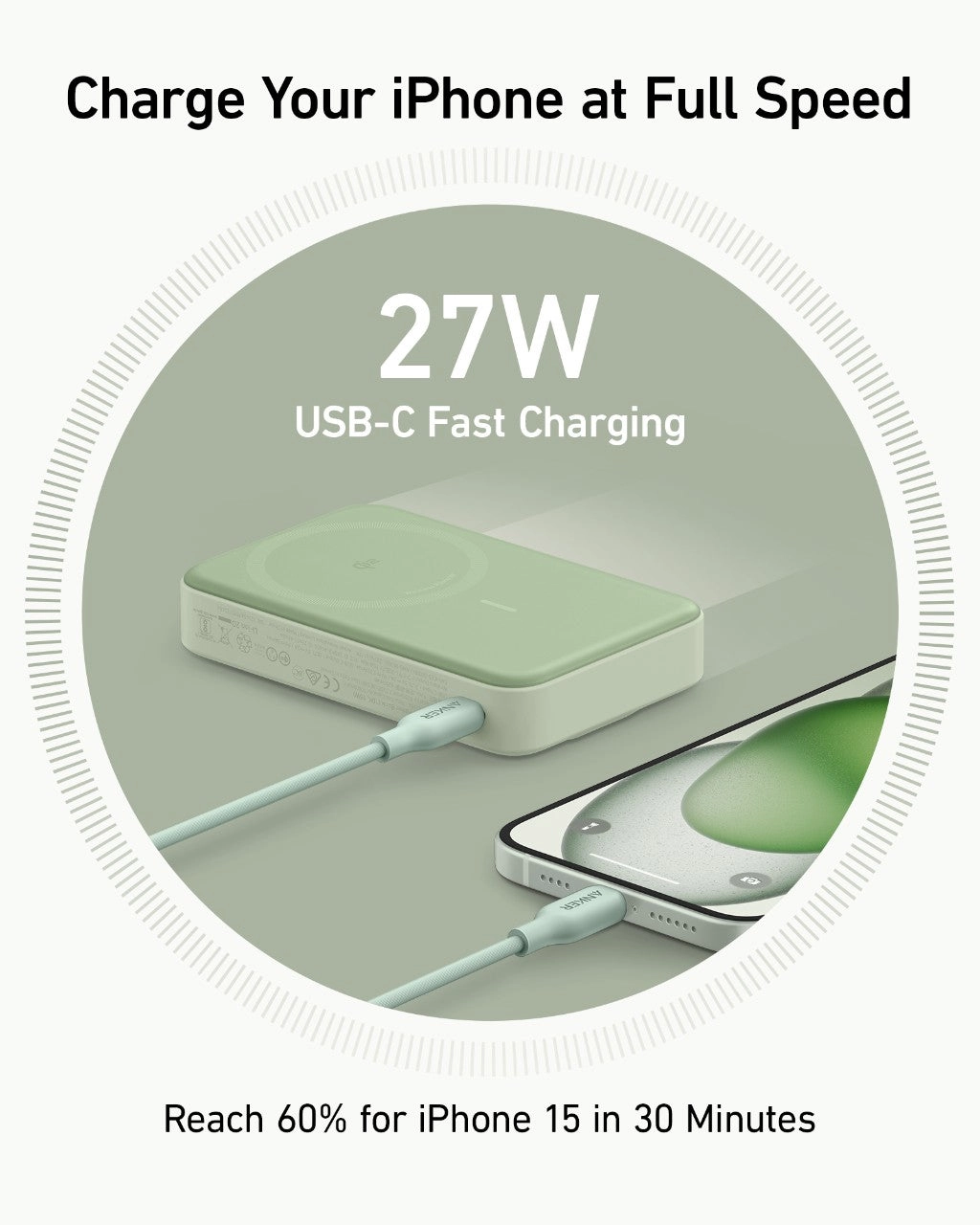 Refurbished Anker MagGo Power Bank (10K)