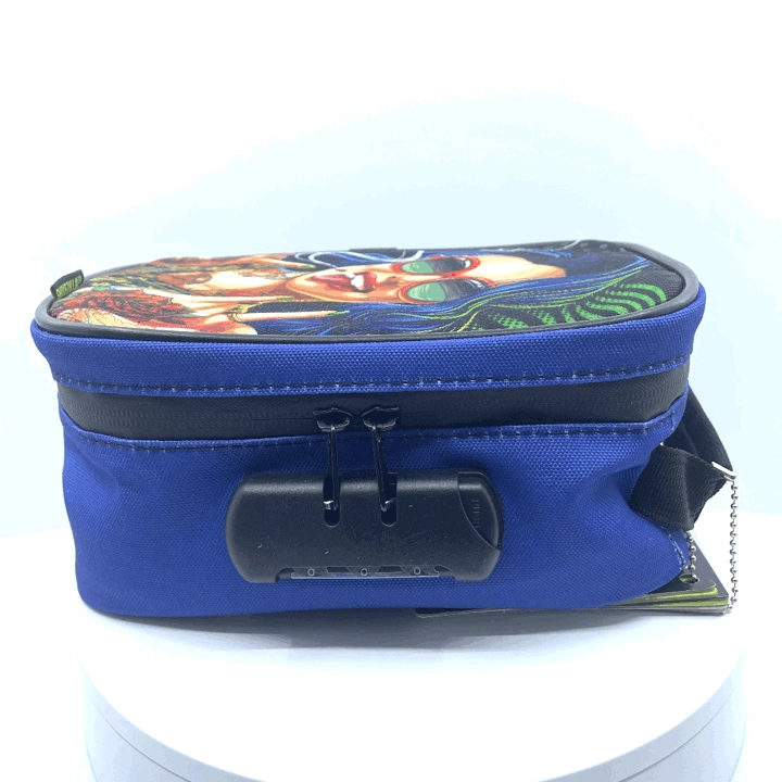 Smell Proof Canvas Lock Bag with Tool Organizer - 4 Pieces Per Retail Ready Display 23232