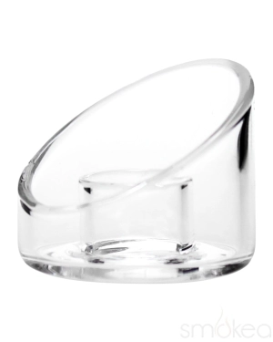 SMOKEA Domeless Nail Replacement Angled Quartz Dish