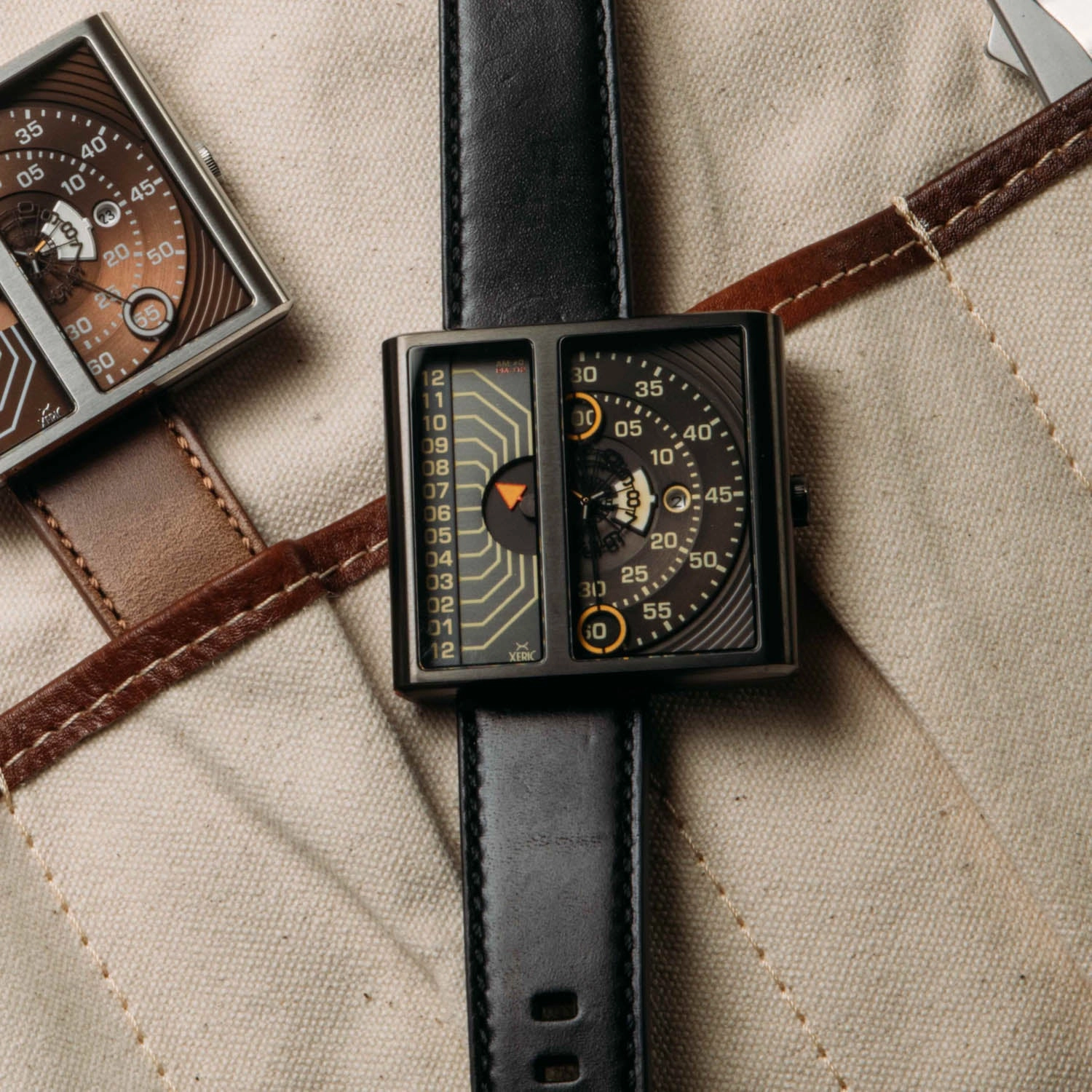 Soloscope II Automatic Gunmetal Orange