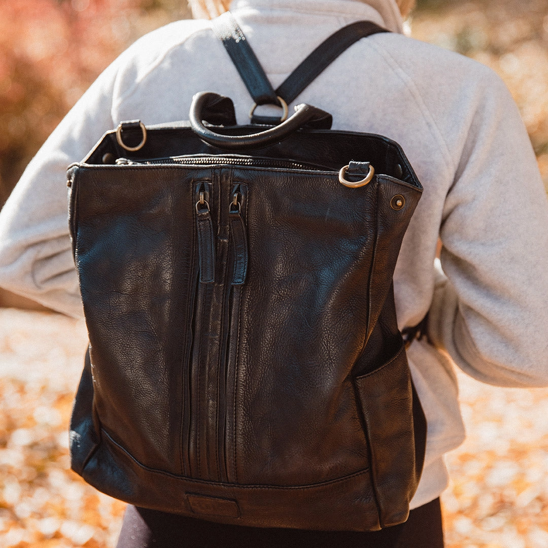 The Compass Satchel, Black
