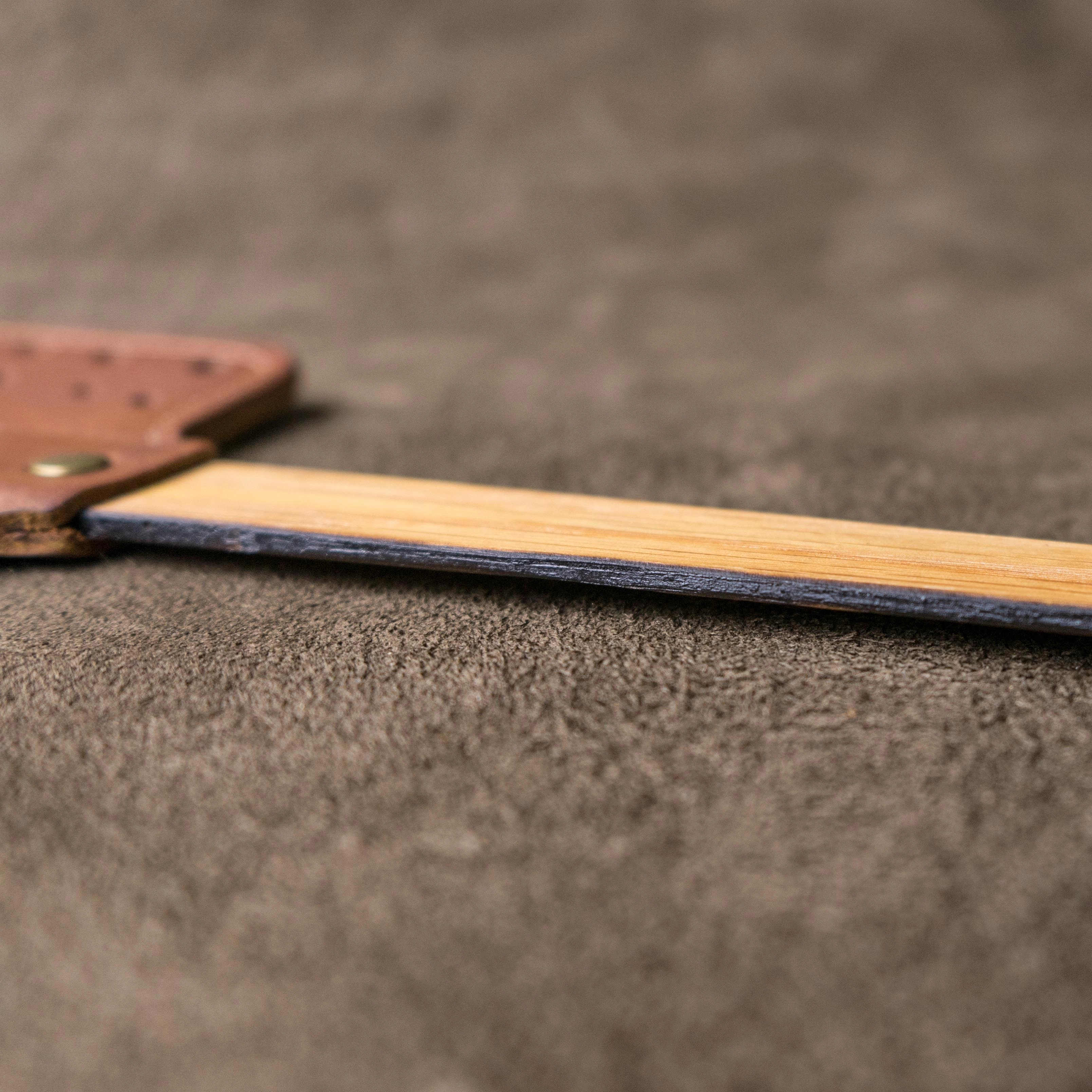The Personalized Front Porch Tennessee Whiskey Barrel Handle & Leather Flyswatter