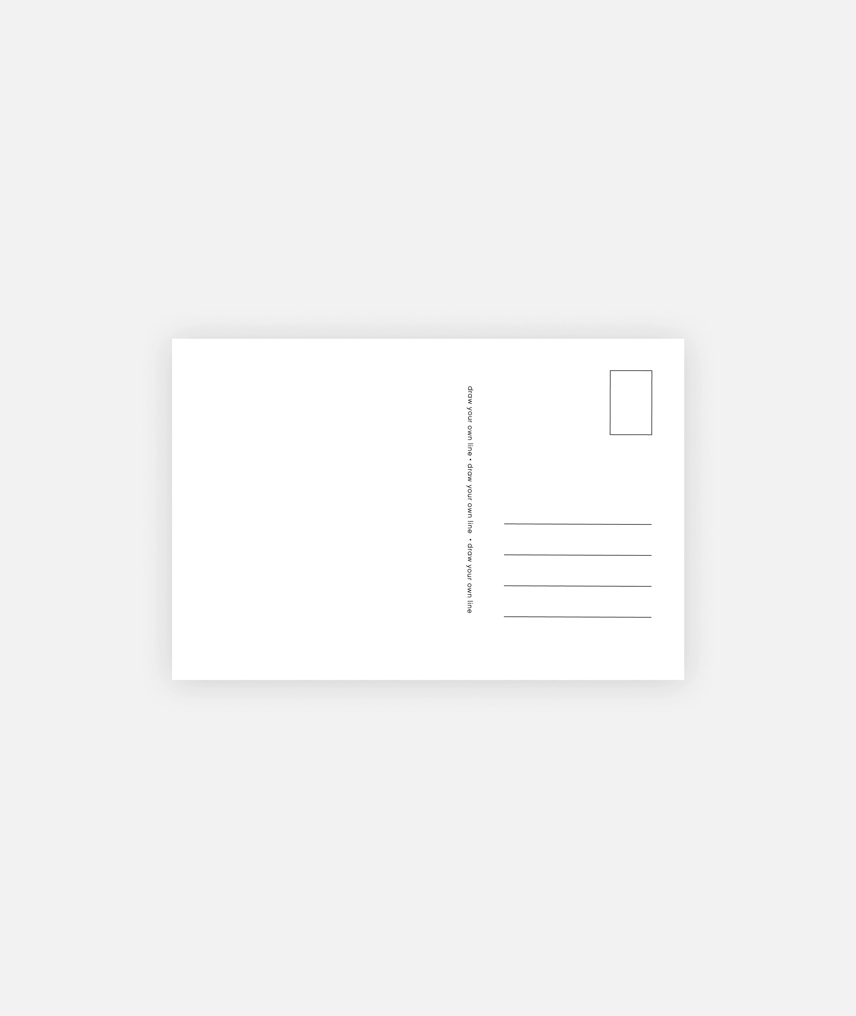 Tubular Postcard - Assorted