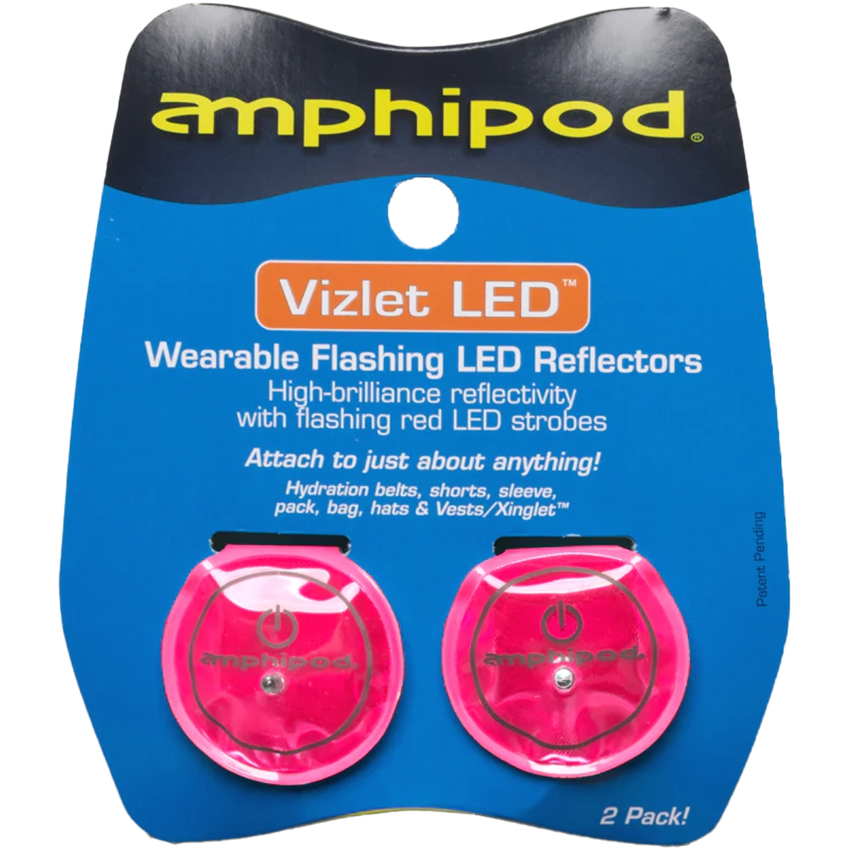 Vizlet Flash Mini LED Reflectors 2-pack