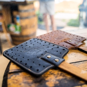 Your Logo   Our Leather - The Front Porch Flyswatter - Custom Logo and Corporate Gifting